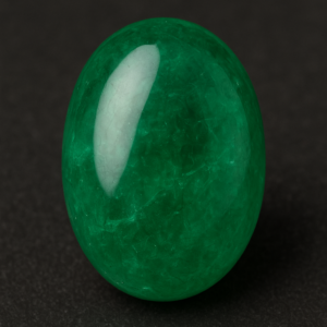 Cabujón Esmeralda Alta
